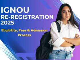 IGNOU Re-Registration 2025-26